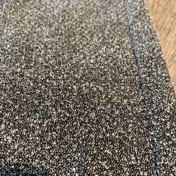 Vintage All That Jazz High Waisted Marled Grey Dress Pants Straight Flare - Picture 5 of 9